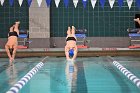 Swim vs Bentley  Wheaton College Swimming & Diving vs Bentley University. - Photo by Keith Nordstrom : Wheaton, Swimming & Diving